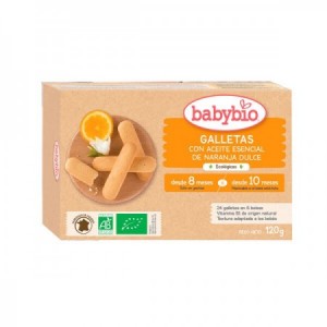 Galletas dentición sabor naranja 120g
