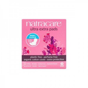 COMPRESA ECOLOGICA ULTRA EXTRA SUPER CON ALAS 10 UNIDADES