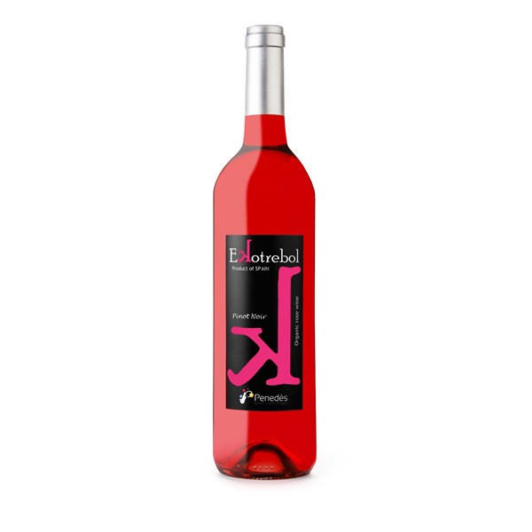 Vino rosado Pinot-Noir Penedés bio vegano