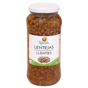Lentejas cocidas bio 540gr