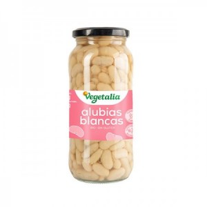 Alubias blancas cocidas bio 540gr