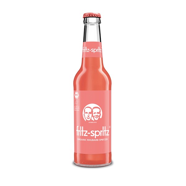 Refresco de ruibarbo Fritz-spritz bio 33cl
