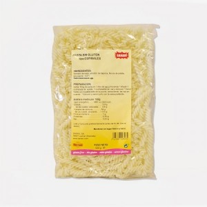 HARISIN ESPIRALES SIN GLUTEN 500 gr.
