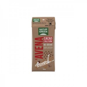 Mini bebida de avena con cacao bio 200ml
