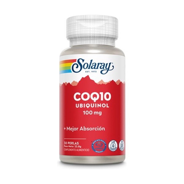 UBIQUINOL Q10 100 Mg. 30 perlas