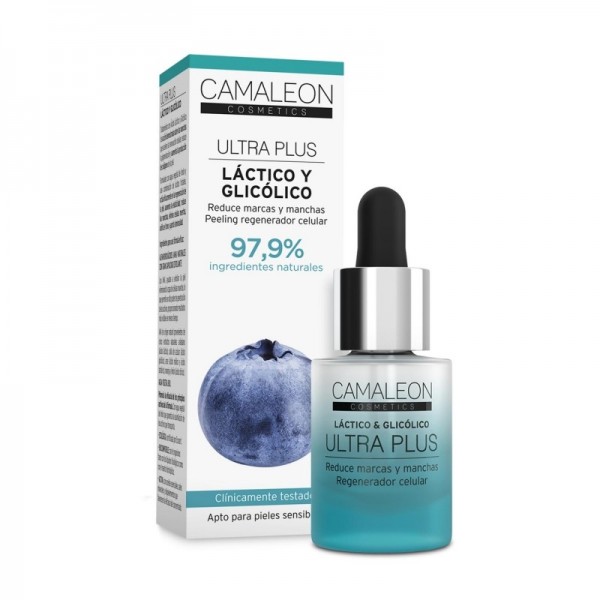 Concentrado Ultra Plus ácido láctico y glicólico 15ml.