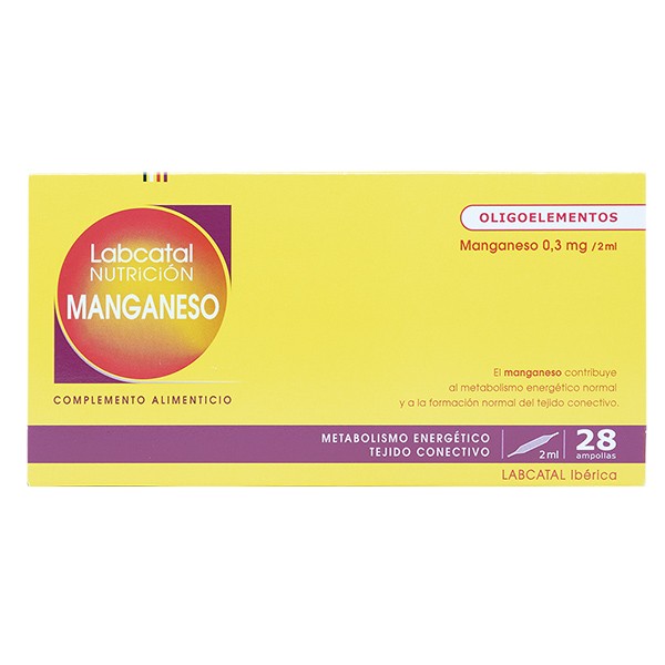Labcatal 10 - Manganeso 28 ampollas
