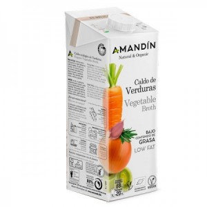Caldo de verduras bio 1L.