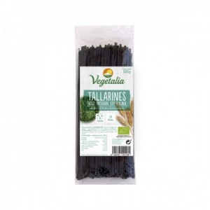 Tallarines de trigo integral a la espirulina Bio 500 gr