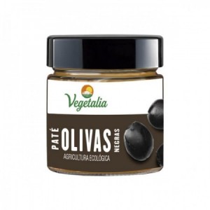 Paté de olivas negras bio 180gr