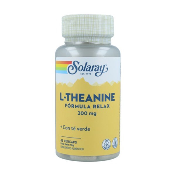 L-THEANINE FÓRMULA RELAX 200 mg. 45 Caps.