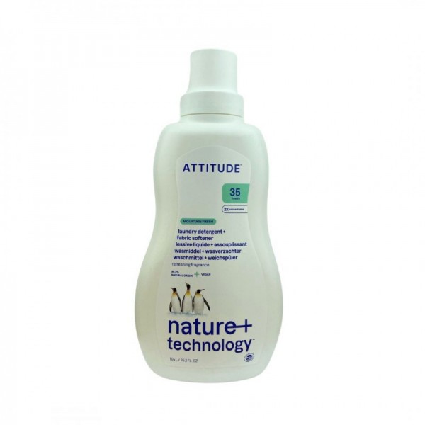 Detergente y suavizante líquido 2 en 1