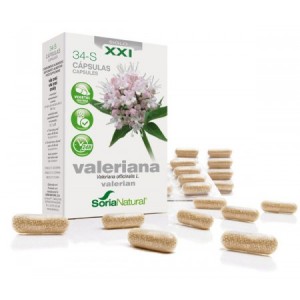 Cápsulas S-34 Valeriana