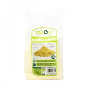 Harina integral de maíz bio 500 gr