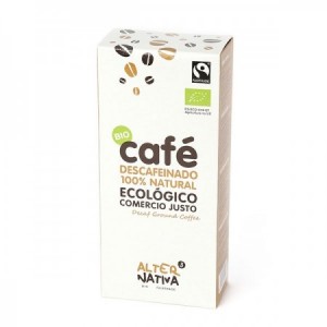 Café Descafeinado molido Bio 250 gr