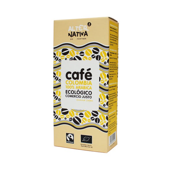Café molido Colombia Bio 250 gr