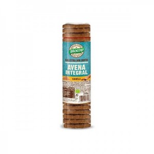 Galletas con copos de avena integral y canela bio 250gr