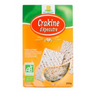 CRAKINES PAN ACIMO ESPELTA 200 Grs. BIO