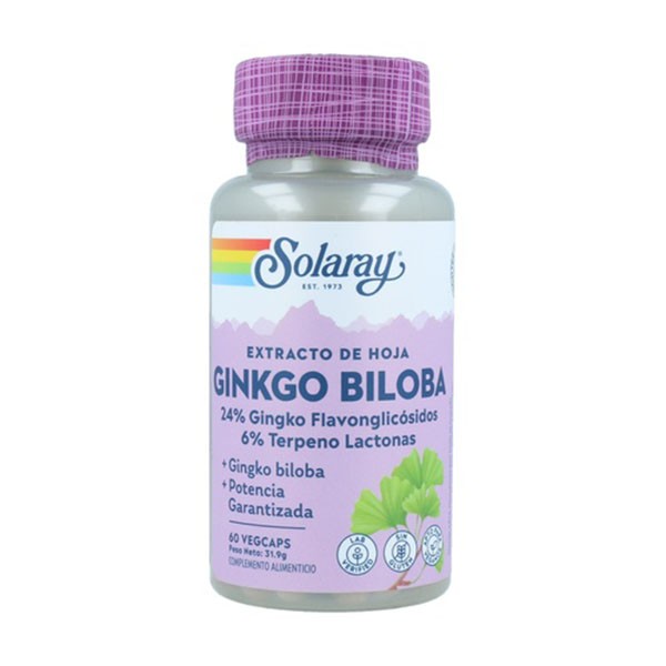 GINKGO BILOBA 60 mg, 60 Caps.
