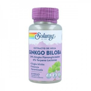 GINKGO BILOBA 60 mg, 60 Caps.