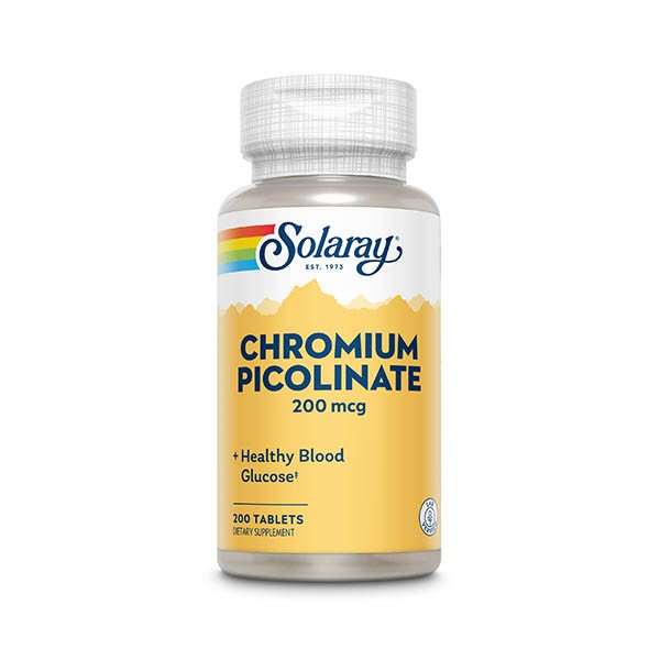 PICOLINATO DE CROMO 200 Mcg. 50 Comp.