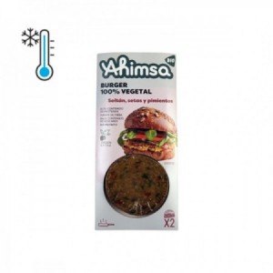 HAMBURGUESA VEGETAL SETAS Y PIMIENTOS BIO 160 Grs.