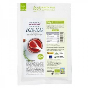 Agar agar copos 50gr bio