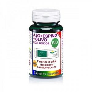 Ajo Olivo Espino Blanco BIO 90 cápsulas