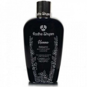 Bálsamo acondicionador a la henna color negro