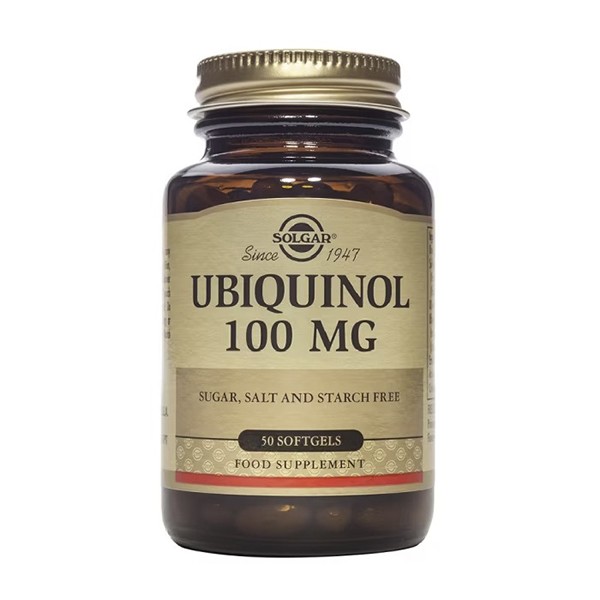 Ubiquinol 100mg 50 cápsulas