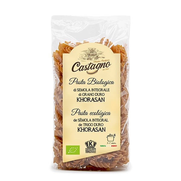 Espirales integrales de kamut bio 500gr.