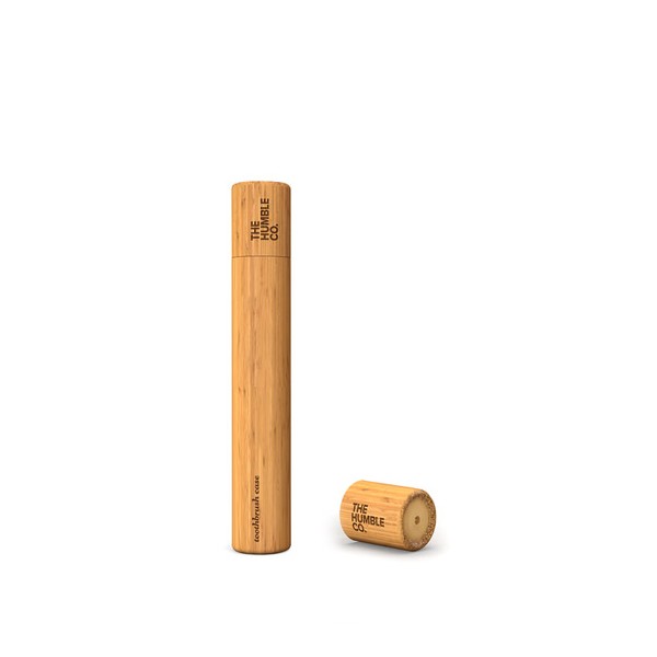 Estuche bambú cepillo dientes niño
