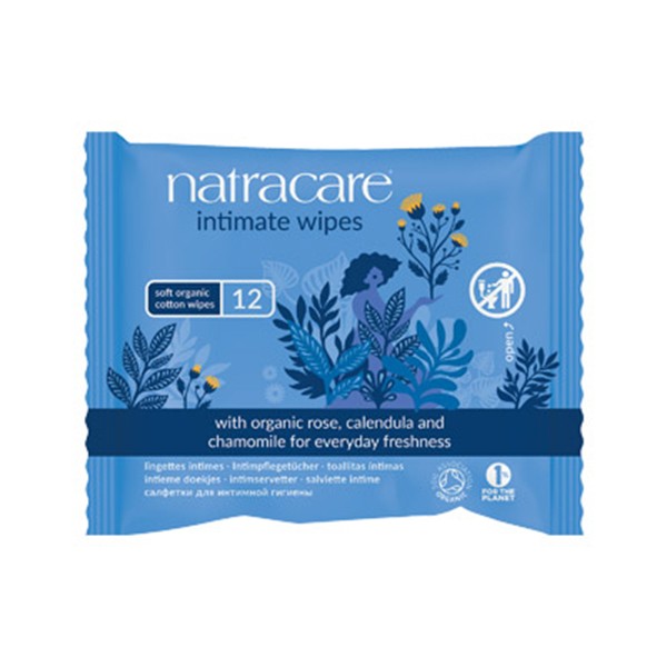 TOALLITA ECOLOGICA HIGIENE INTIMA 12 UNID.