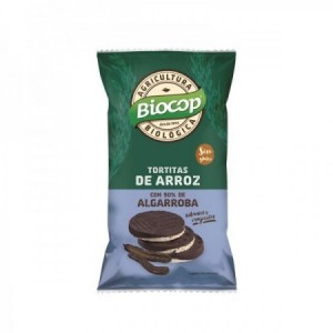 Tortitas de arroz con algarroba 100g