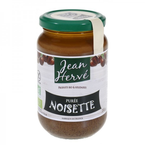 PURE DE AVELLANAS 350 grs. BIO