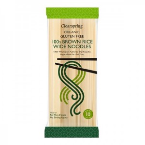 Fideos noodles de arroz integral Bio 200gr