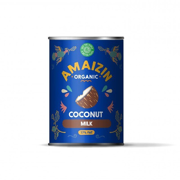 Leche de Coco 17% bio 400 ml.