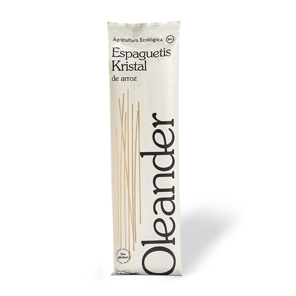 Espaguetis Kristal de arroz bio 250gr
