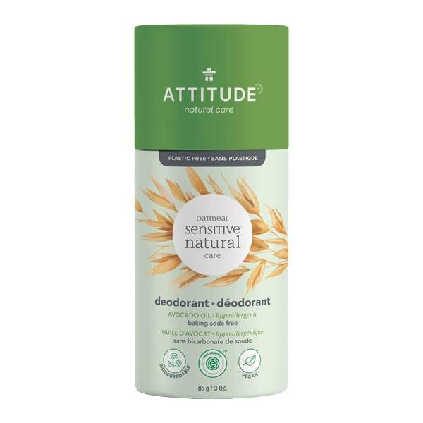 Desodorante sólido vegano de aguacate y avena