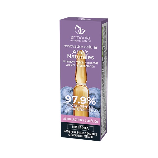 Ampolla facial Aha´s renovador celular