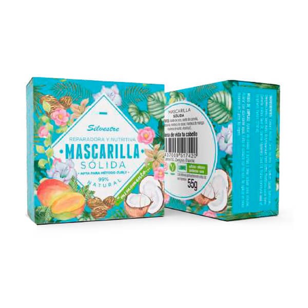 Mascarilla capilar sólida método curly 55gr