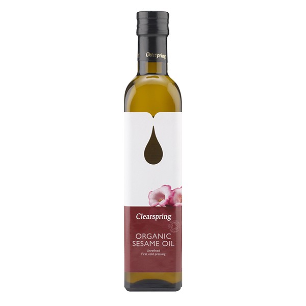 Aceite de sésamo tostado bio 250ml