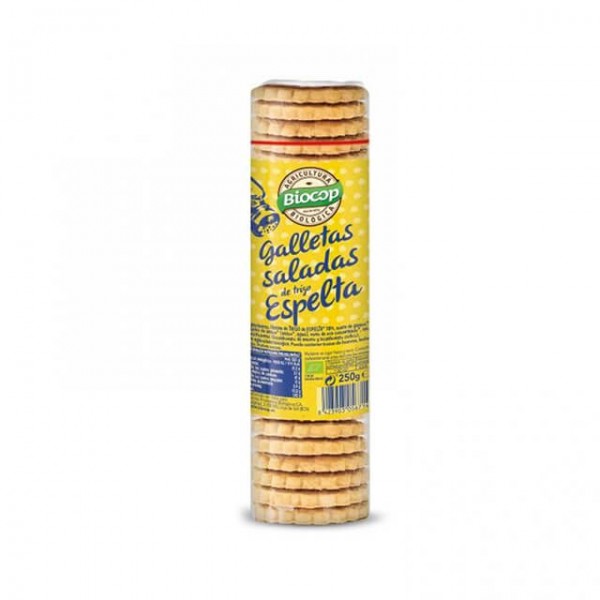 Galletas saladas de trigo espelta bio 230gr