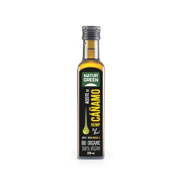 Aceite de cáñamo bio 250 ml