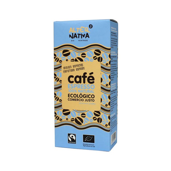 Café Espresso molido Bio 250 gr