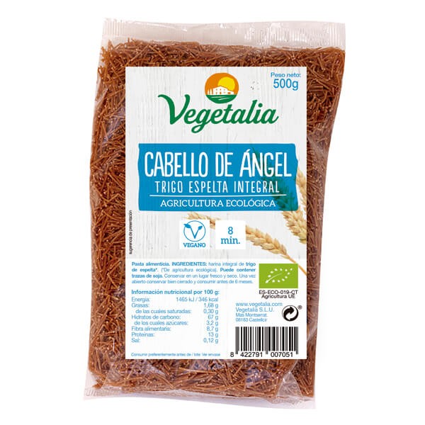 Cabello de ángel de espelta integral bio 500gr
