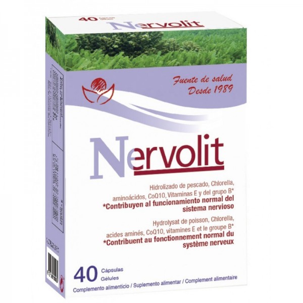 Nervolit 40 cápsulas