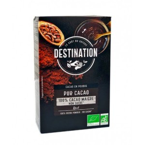 CACAO PURO CACAO MAGRO 10-12% MG DESGRASADO SIN AZUCAR 250 Gr.