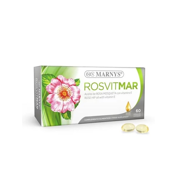 Rosvitmar aceite de rosa mosqueta 60 perlas