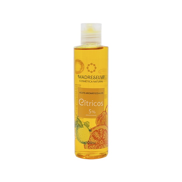 Aceite aromático a los cítricos bio 200 ml.